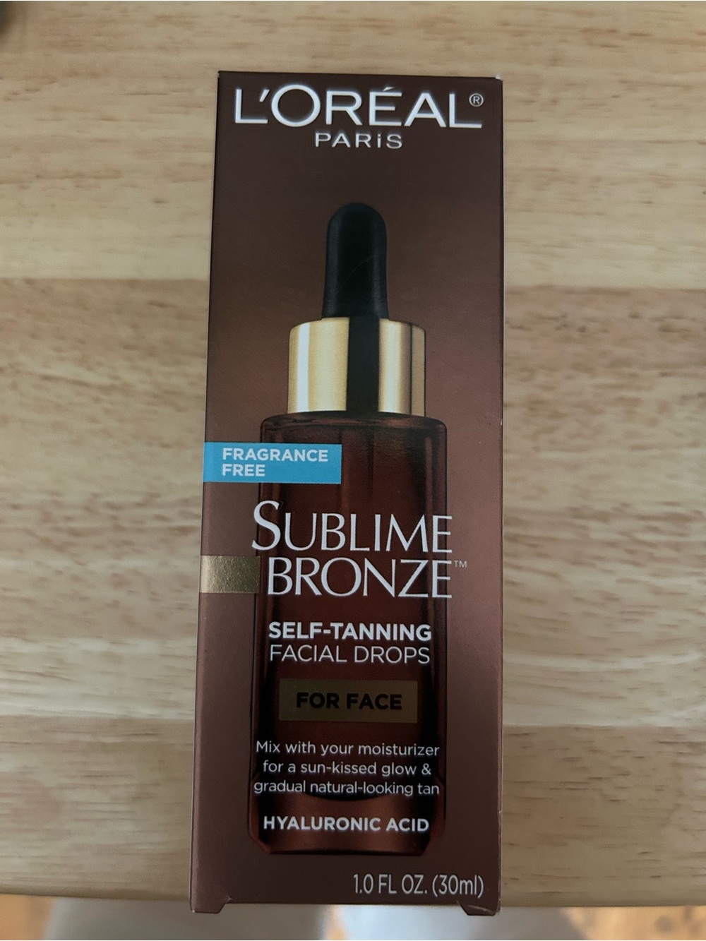 Sublime Bronze Self-Tanning Facial Drops in Bronze